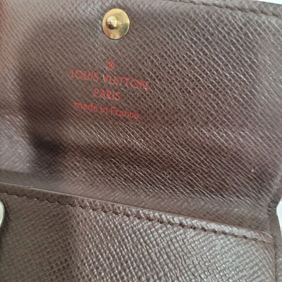 Authentic Louis Vuitton Damier Multicles 6 Key Hooks Case Brown Small Plaid - Picture 4 of 9